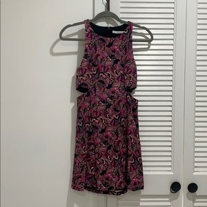 Zara side-cutout casual dress